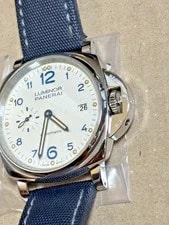 Panerai Luminor Due PAM00906 Polar Blue Strap 38mm Auto Complete Service 2025 3