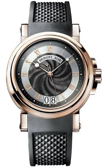Worldofluxuryus — Breguet Marine Automatic Big Date 18K Rose Gold — Watch — resale