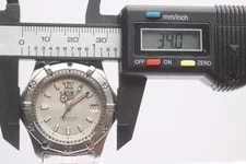 TAG Heuer 2000 Series WK1212 Date Silver Dial Quartz Boy's 4