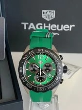 Tag Heuer — TAG Heuer Formula 1 Chronograph 43mm Green Dial — Watch — resale