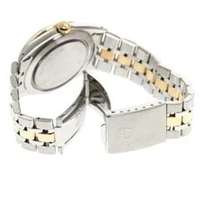 Tudor Prince Date 76213 36mm SS Silver #C6348 4