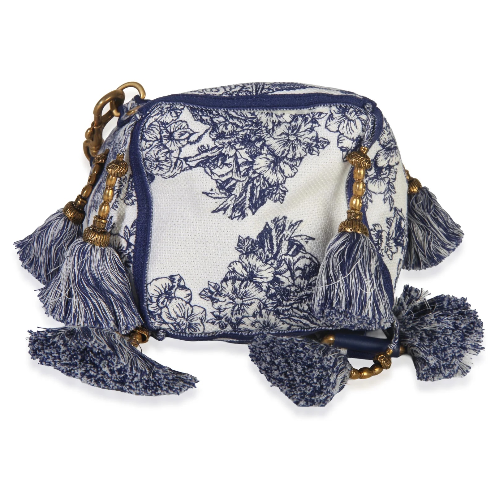 Dior — Christian Dior Embroidery D-Bubble Bucket — Handbag — resale