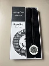 Swatch X AP Royal POP Audemars Piguet ‘Ocho Negro’ IN Hand With Receipt 3