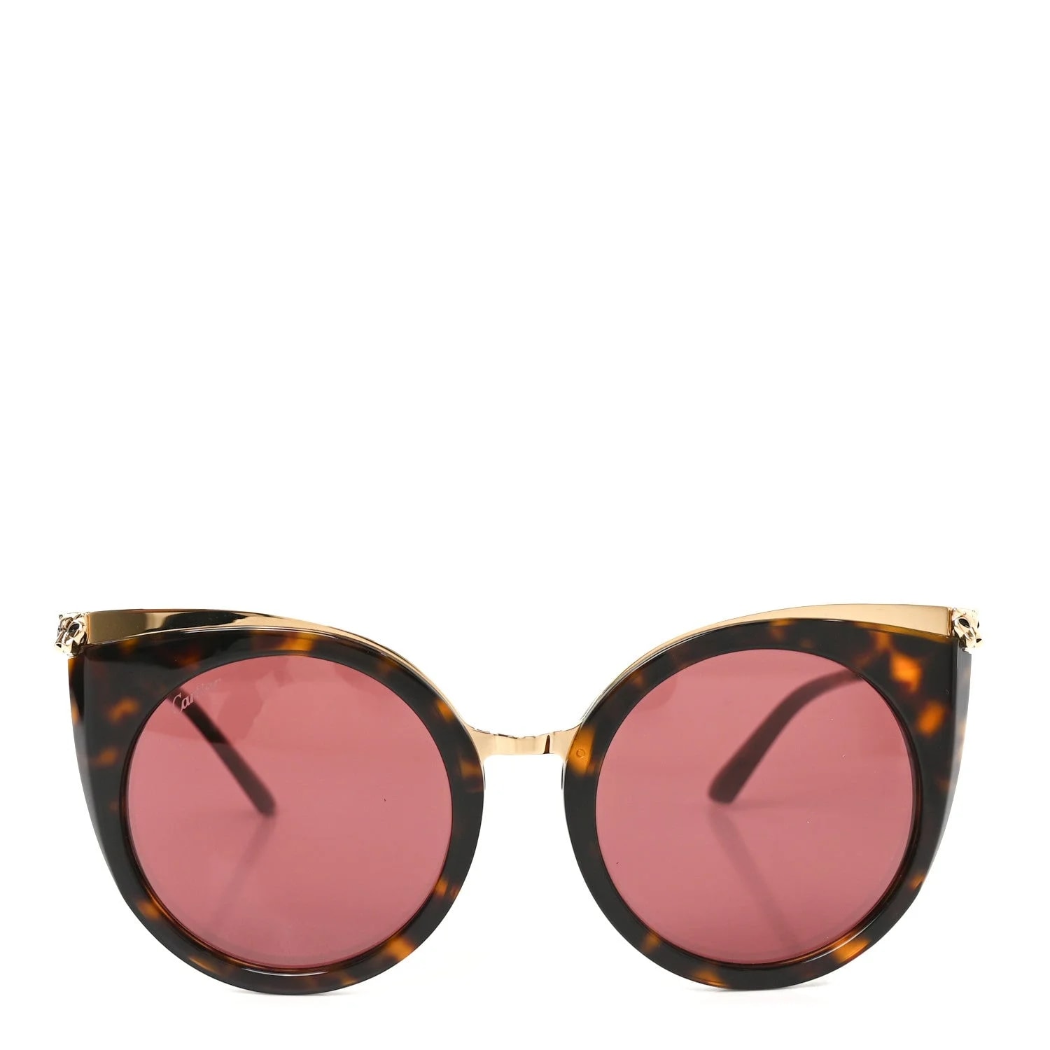 Panthere Wild de Cartier Sunglasses CT0122SA Tortoise 2