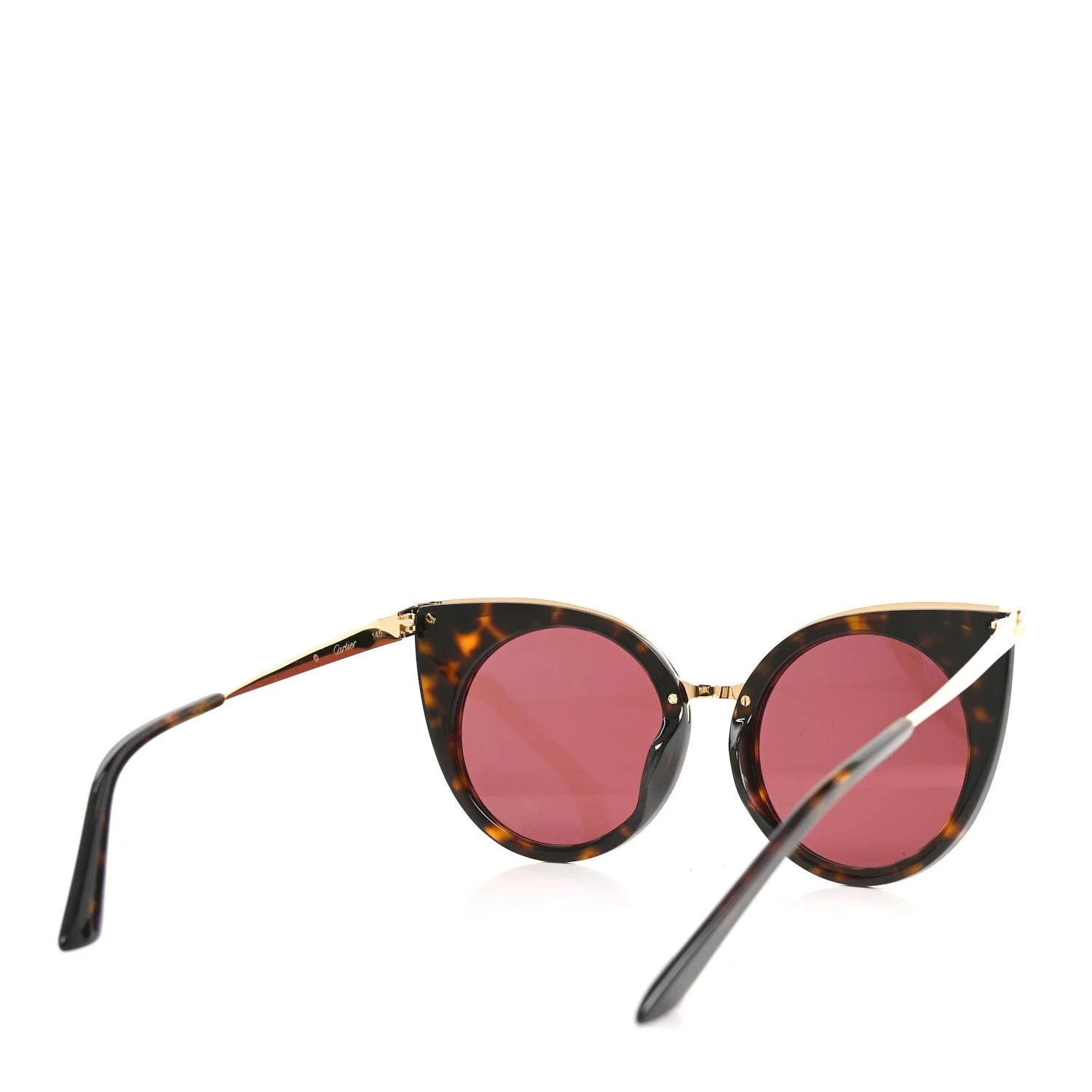 Panthere Wild de Cartier Sunglasses CT0122SA Tortoise 4