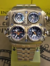 Invicta — Invicta (49604) Aviator Zulu Time - 50mm. Gold NEW IN BOX — Watch — resale
