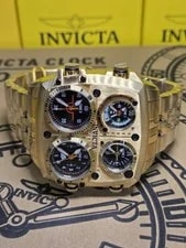Invicta (49604) Aviator Zulu Time - 50mm. Gold NEW IN BOX 3
