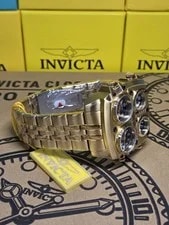 Invicta (49604) Aviator Zulu Time - 50mm. Gold NEW IN BOX 4