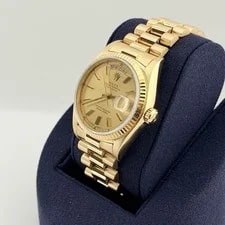 Rolex Day Date President 18038 36mm Champagne Dial 18K Yellow Gold 3