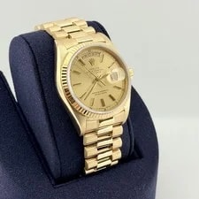 Rolex Day Date President 18038 36mm Champagne Dial 18K Yellow Gold 4