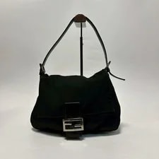 Fendi Mamma Baguette Cotton Strap 28cm 20cm 2