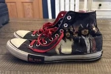 Converse X Ac/dc Chuck Taylor Hi 2009 “Highway To Hell” Size 44 EU 10 US 2