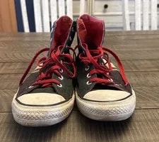 Converse X Ac/dc Chuck Taylor Hi 2009 “Highway To Hell” Size 44 EU 10 US 4