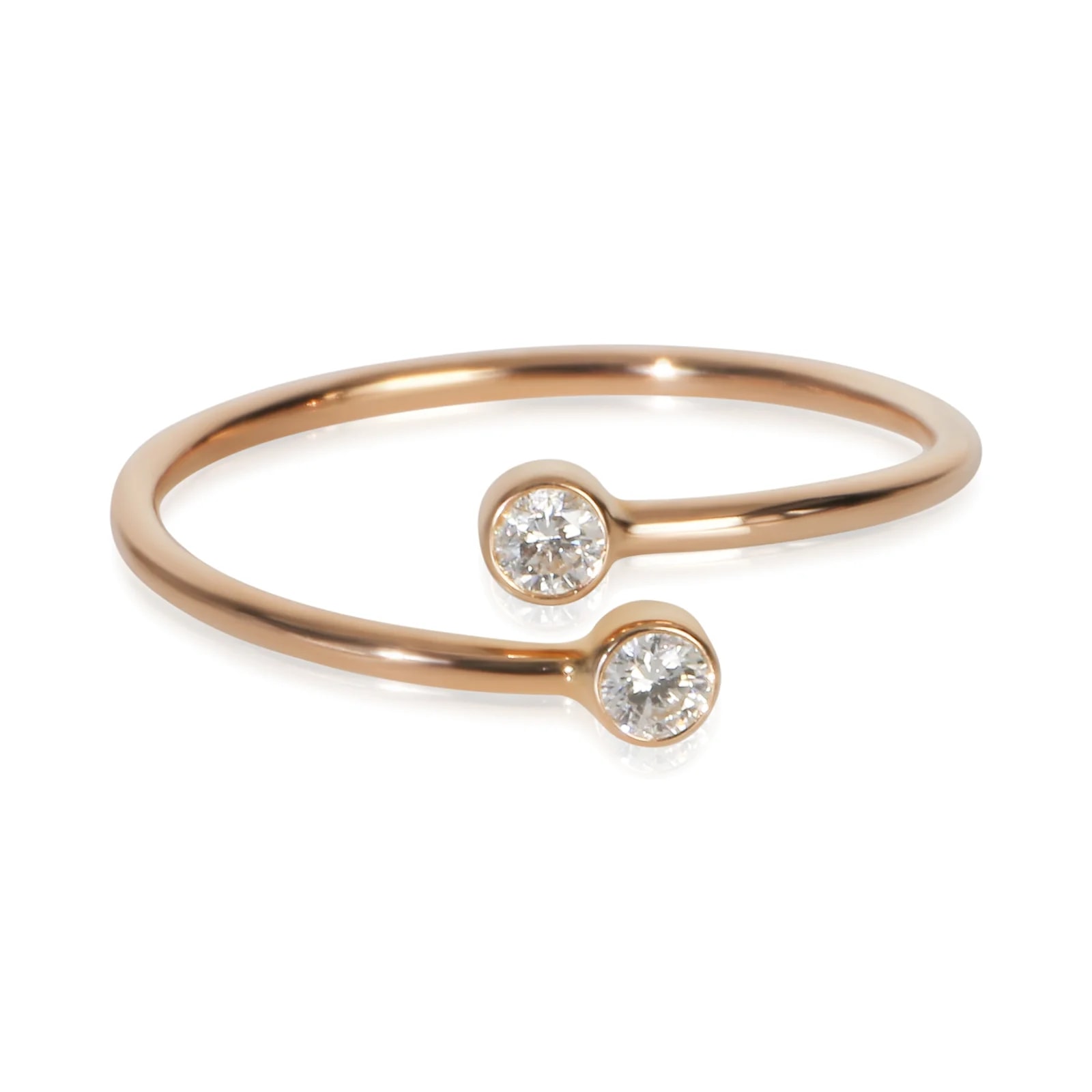 Tiffany & Co. — Tiffany & Co. Rose Gold Elsa Peretti Hoop 18k — Jewelry — resale