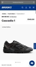 Brooks Running - Cascadia 1 (Lifestyle) - Limited Edition/Color - ’S 9 US 4