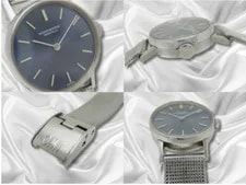 IWC Old Inter Ref.R4113 Cal.41 SS Navy Dial Milanese Bracelet Manual 22mm 2