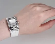 2000s Patek Philippe Twenty-4 in 18K White Gold With Diamonds Ref.4914 2