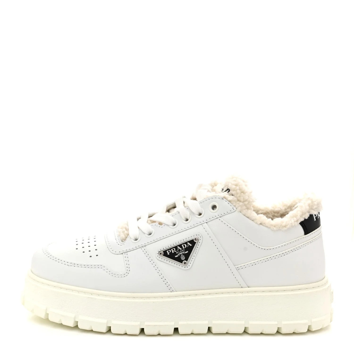 Prada — Metal Triangle Logo 39.5 — Sneaker — resale