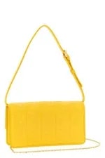 Fendi Baguette $1750 Broom Chain Wallet New & 2