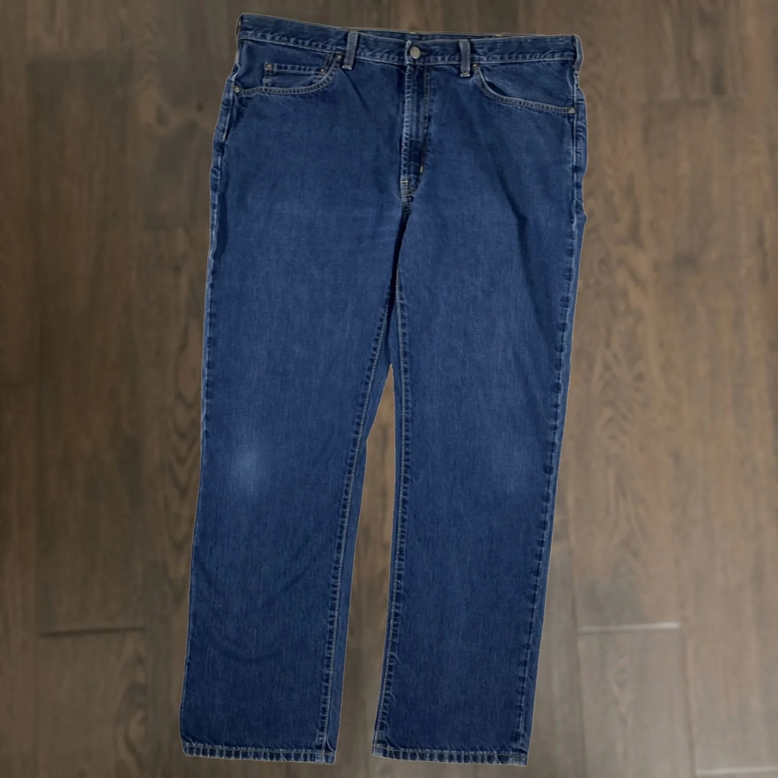 Polo Ralph Lauren — VTG Polo Ralph Lauren Jeans 40x32 Dungarees Straight Leg Shirt — streetwear — resale