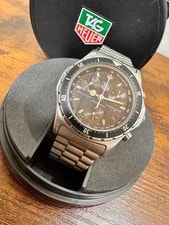 TAG Heuer — TAG Heuer 2000 Chronograph 570.206S With Warranty Card, Overhauled — Watch — resale