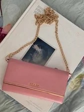Prada — Authentic Prada Line Logo Wallet on Chain Crossbody — Handbag — resale