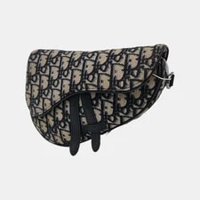 Dior Saddle Embroidered Monogram Print Magnetic Buckle - Very Good #171UNQA 3