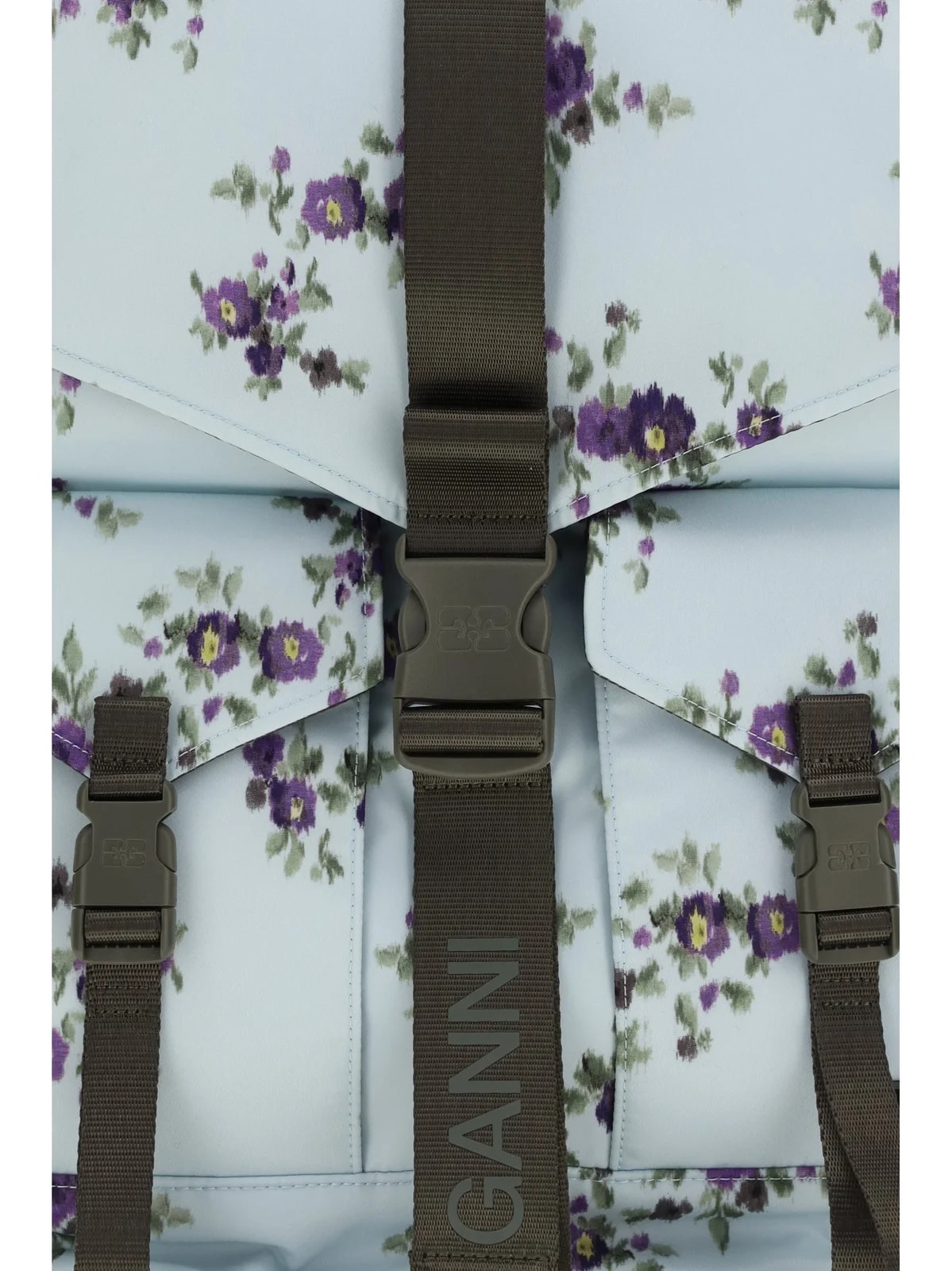 Ganni Floral Backpack — 3