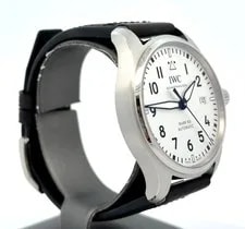 IWC Pilot's Mark XX IW328207 40 MM Silver Plated Dial ! Box/Card 3
