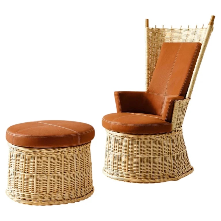 Hotte and and Pouf By Philippe Starck for Cassina — Furniture — resale