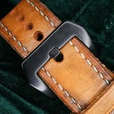 Panerai Luminor Power Reserve 44 Black Dial Leather Steel Full SET PAM01090 3