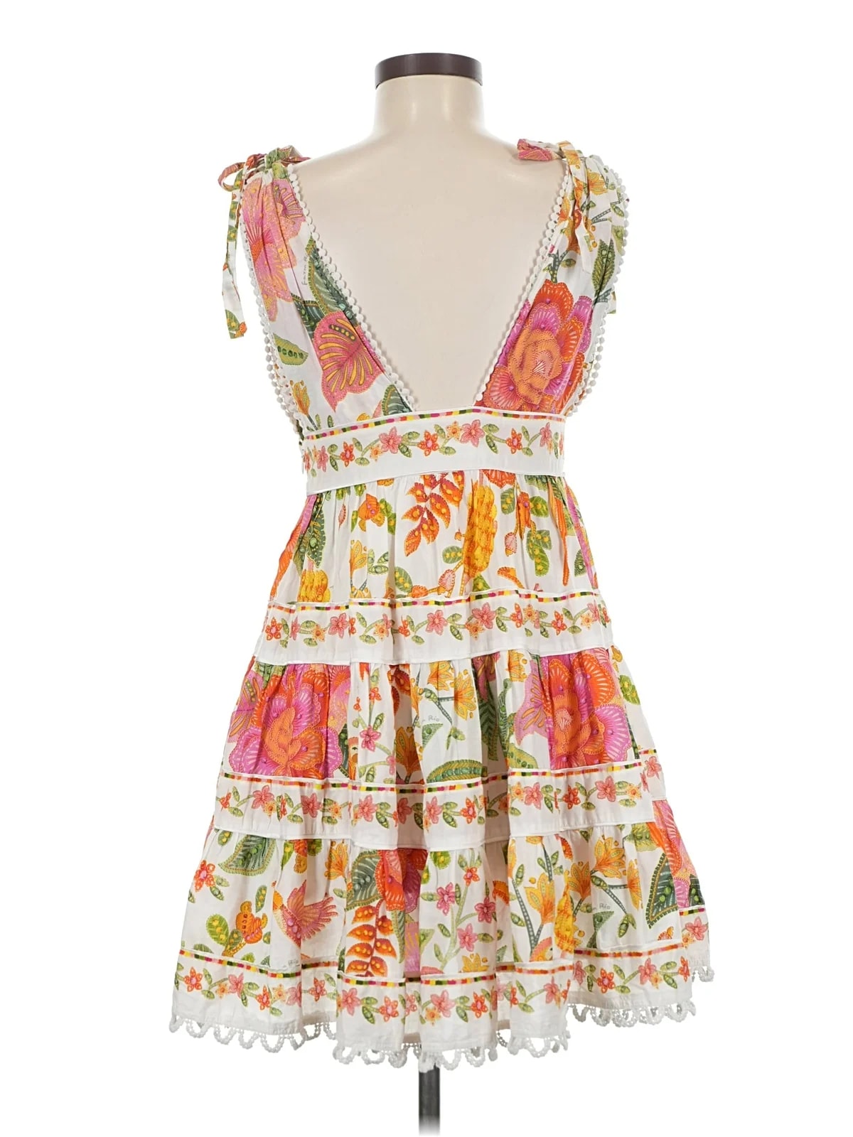 Farm Rio 100% Cotton Cocktail Dress Size M 2