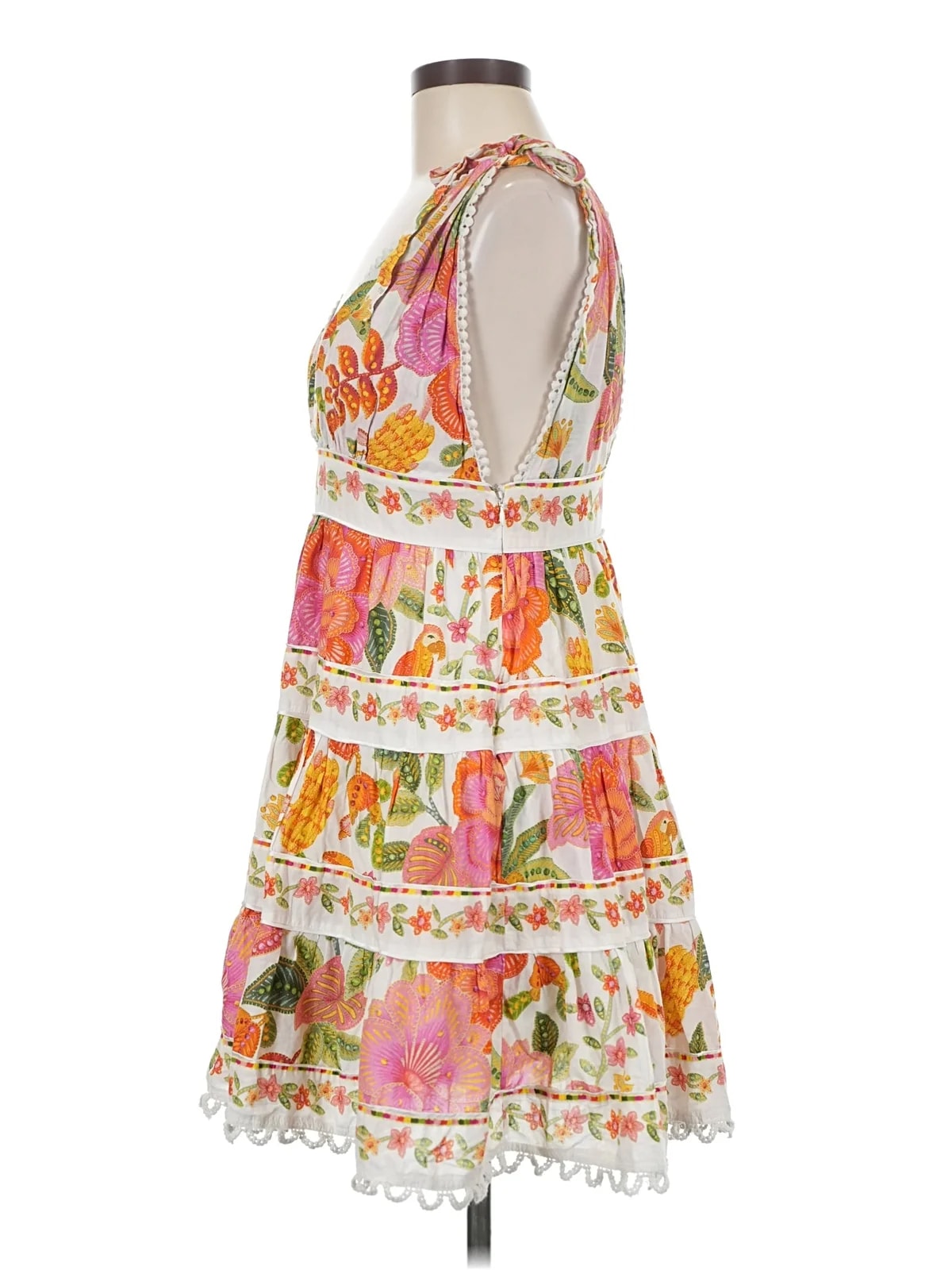 Farm Rio 100% Cotton Cocktail Dress Size M 4