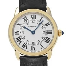 Cartier — Cartier Ronde Solo DE SM W6700355 Quartz Yellow Gold/ss — Watch — resale
