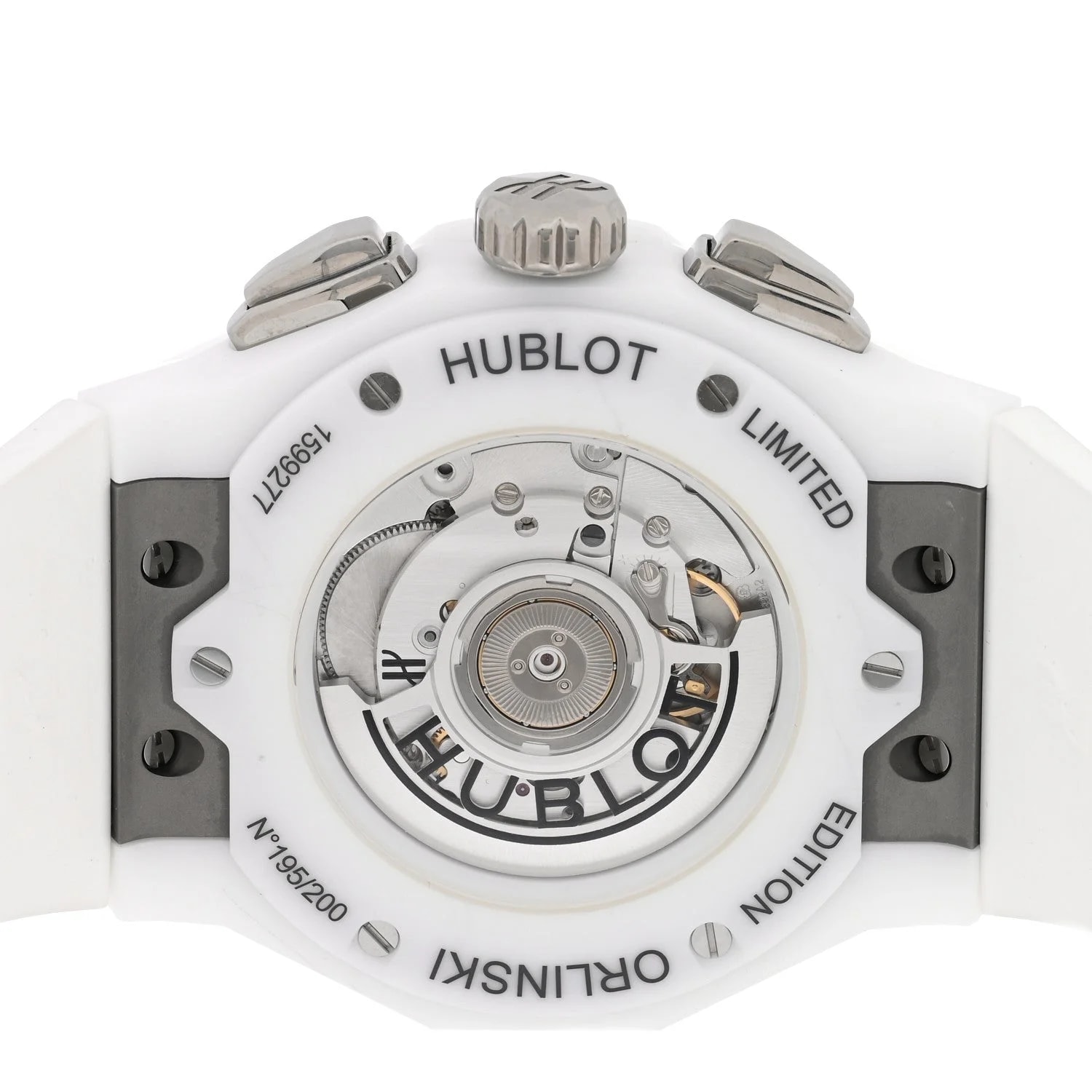 Ceramic Rubber 45mm Classic Fusion Aerofusion Chronograph Automatic Black 525.HI.0170.RW.ORL21 4