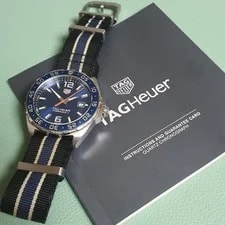 Tag Heuer Formula 1 WAZ1010 Quartz Blue Dial 43mm .02 2