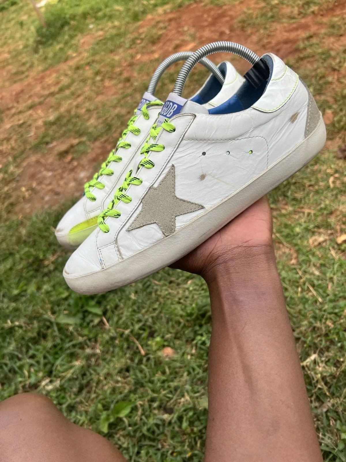 Golden Goose — Golden Goose Superstar Fluo Lace — Sneaker — resale