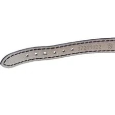 Omega de Ville 4870.33.01 22mm SS Silver Dial Quartz #C11541 3