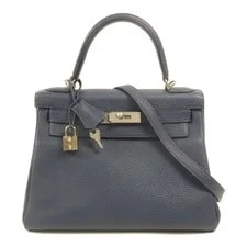 Hermès — Hermes PHW Kelly 28 2 Way Deep — Handbag — resale