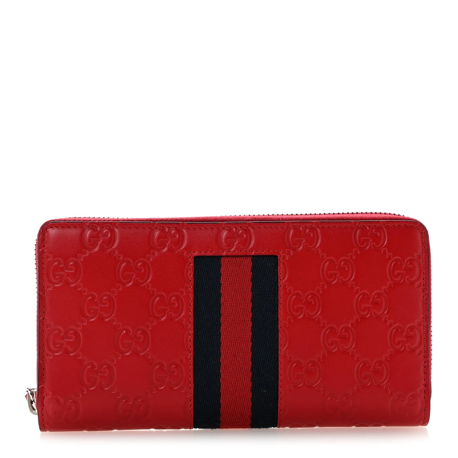 Gucci — Web Zip Around Wallet — Accessory — resale