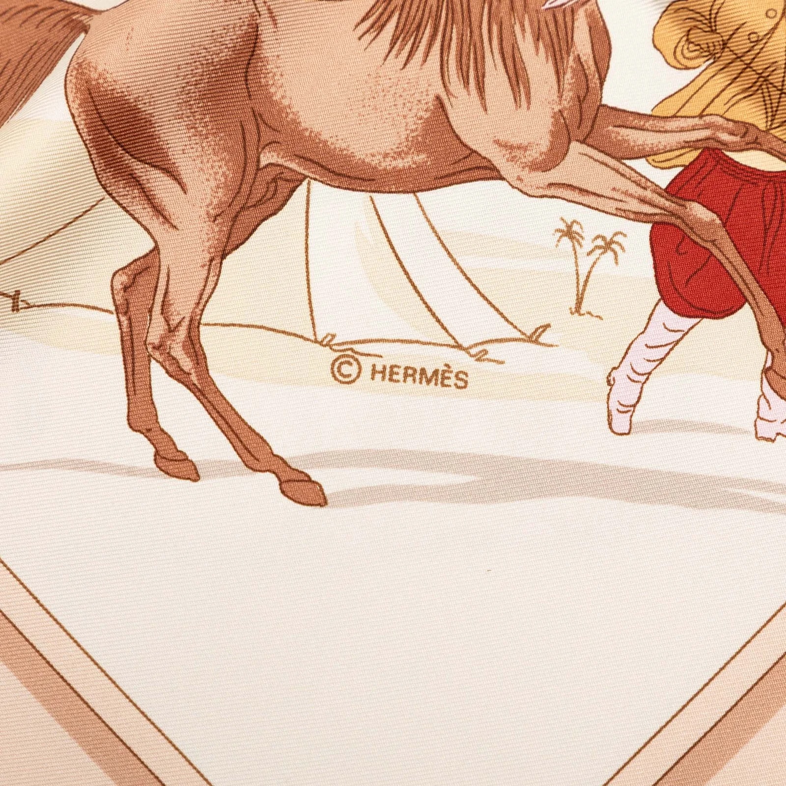 Chevaux Arabes Scarf 90 2