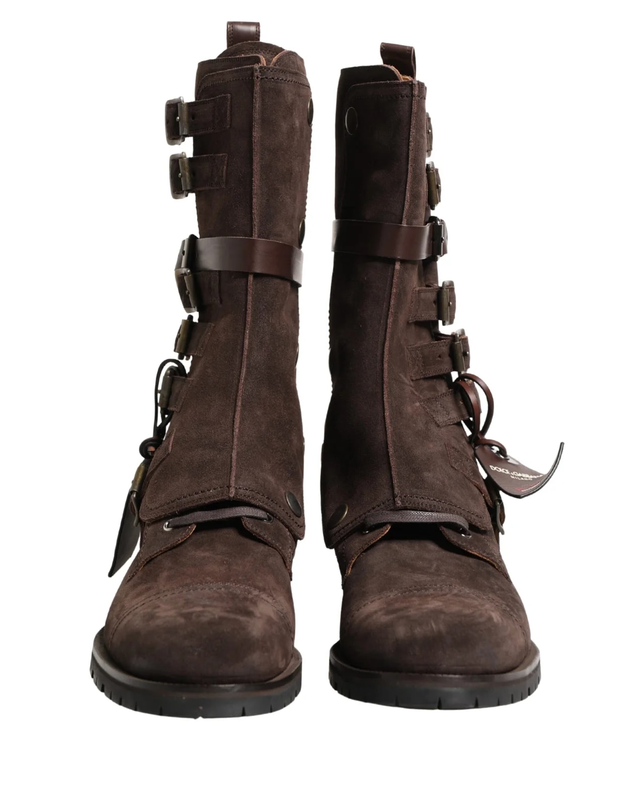 Dolce & Gabbana — Dolce & Gabbana Combat Ankle — Designer Shoe — resale