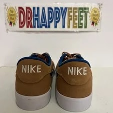 Nike SB Heritage Vulc Skateboarding Shoes Flax/Team Royale CD5010 200 New 4