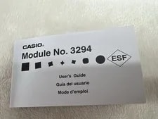 Casio 3294 Black Illuminator Digital B640W New Open Box 3