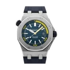Audemars Piguet — Audemars Piguet Royal Oak Offshore Diver Blue Rubber 42mm 15710ST.OO.A027CA.01 — Watch — resale