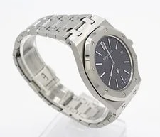 Audemars Piguet Royal Oak Jumbo Extra Thin 39mm Blue Dial Full SET 15202ST 2016 3