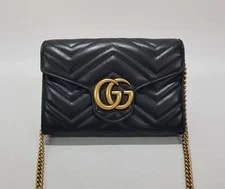 Gucci GG Marmont Matelassé Mini Chain 474575 117799332 2