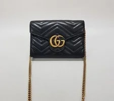 Gucci GG Marmont Matelassé Mini Chain 474575 117799332 3