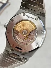 2012 Audemars Piguet Royal Oak White Dial on Bracelet 15400ST.OO.1220ST.02 4