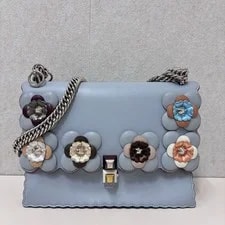Fendi Kan I Floral Applique Chain 2